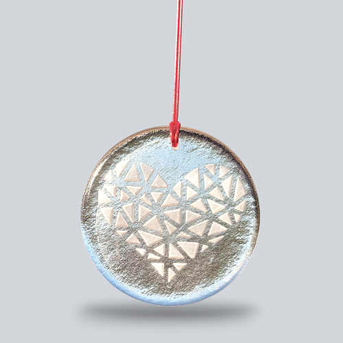 Winter Bauble - Heart