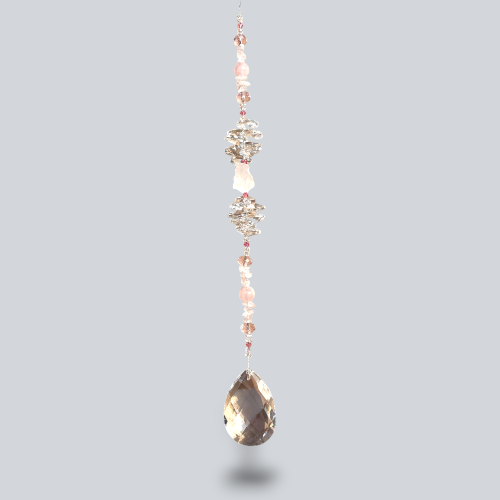 Rainbow Crystal (Rose Quartz)